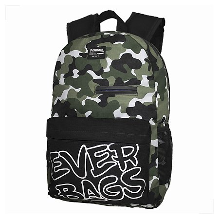 Mochila Premium Camuflado Verde