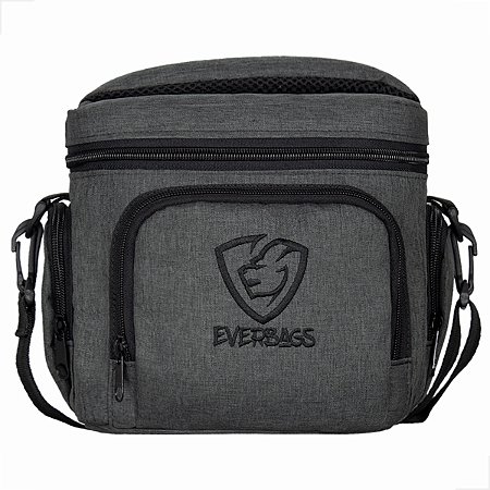 Bolsa Térmica Fitness Cinza Escuro