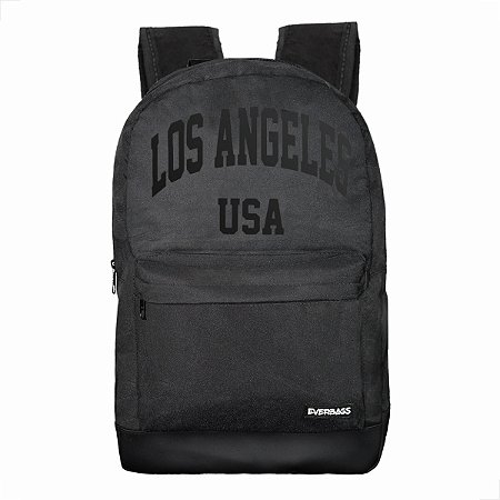 Mochila School Los Angeles Black