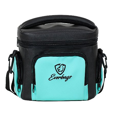 Bolsa Térmica Master Preto/Verde-Água