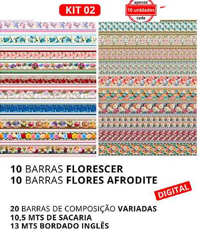 KIT 02 - COMPLETO P/ 20 PANOS