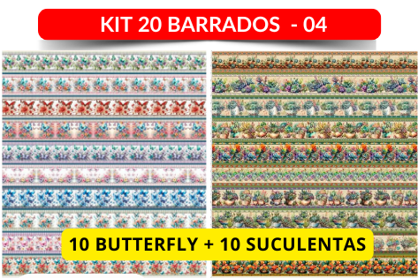 KIT 20 BARRADOS - modelo 04