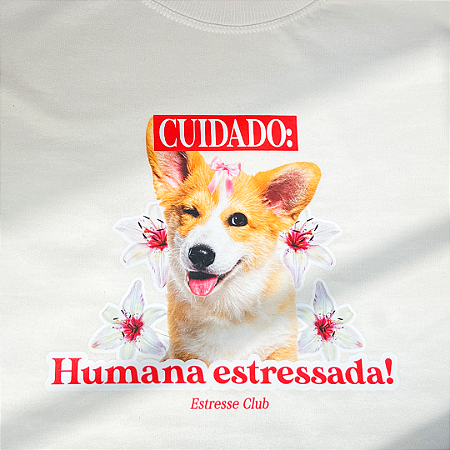 Camiseta Cuidado Humana Estressada