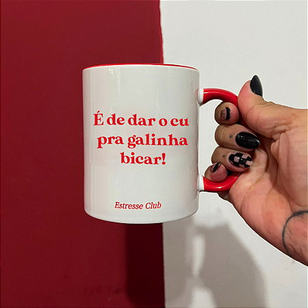 Caneca Galinha Bicar