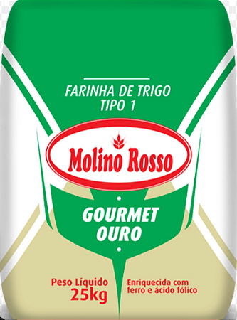 Farinha de Trigo Molino Gourmet Ouro - 25KG