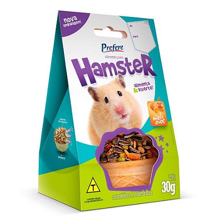 Alimento Tortinha Para Hamster Prefere 30g