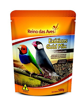 Alimento Para Aves Gold Mix Exoticos 500g