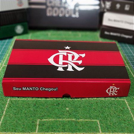 FLAMENGO PRETA/VERMELHA + ENCARTE