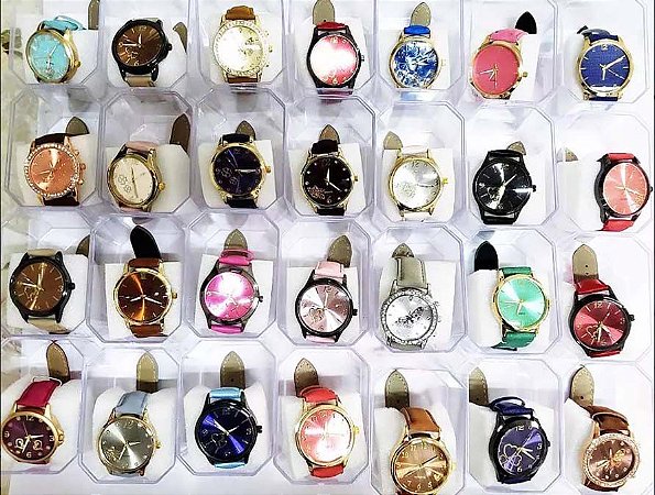 Kit relógio feminino atacado Clearance