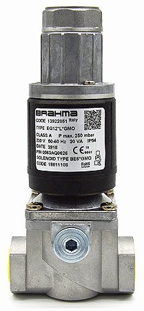 Queimadores industriais - Válvula Solenoide Brahma EG12*L*GMO