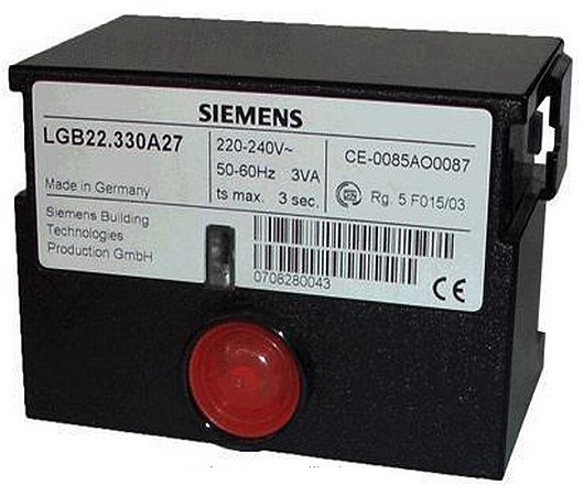 Queimadores industriais - Programador de chamas Siemens LGB 22.330A27