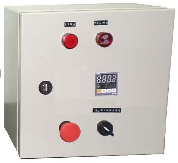 Painel de controle de temperatura sem temporizador para queimador industrial
