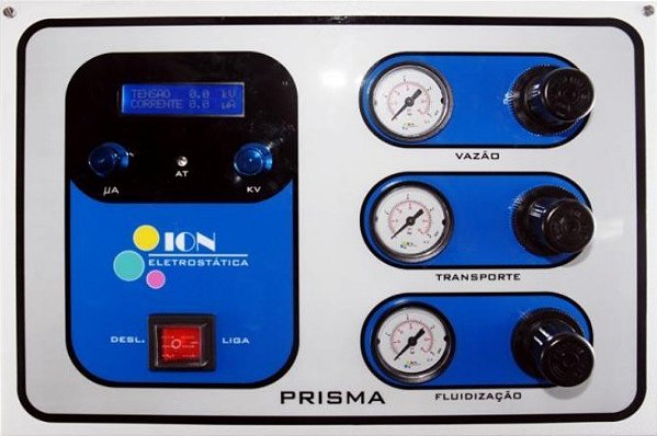 Equipamento para pintura eletrostática a pó  Prisma - Fonte + Pistola Ptm-1