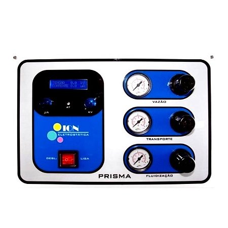 Equipamentos para pintura eletrostática a pó - Fonte Equipamento Prisma
