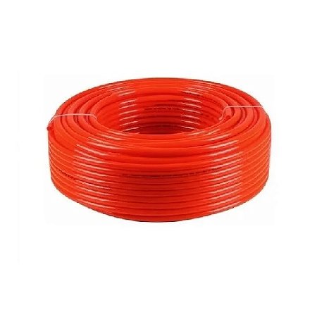 Equipamentos para pintura eletrostática a pó - Mangueira Pu 6 mm vermelha