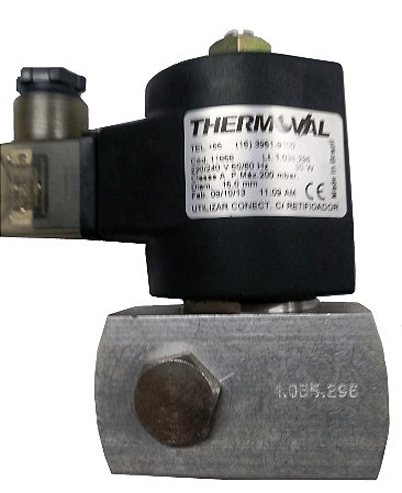Queimadores industriais - Válvula solenoide Thermoval 11858