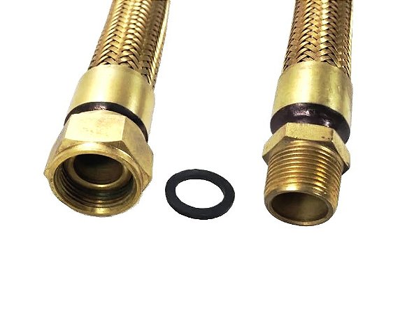 Queimadores industriais - Flexíveis 3/4" (polegada) x 1,5 metros