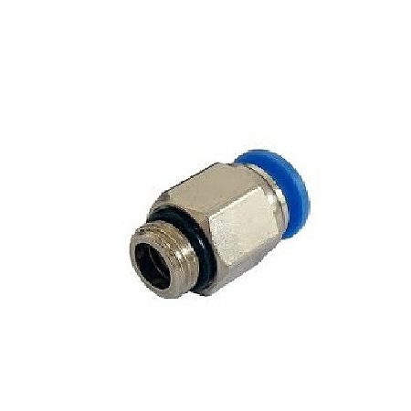 Equipamentos para pintura eletrostática a pó - Conexão pneumática reta macho