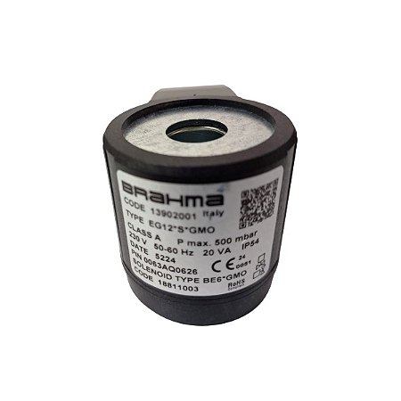 Queimadores industriais - Bobina BRAHMA Código - BE6*GMO - 220V-50/60HZ
