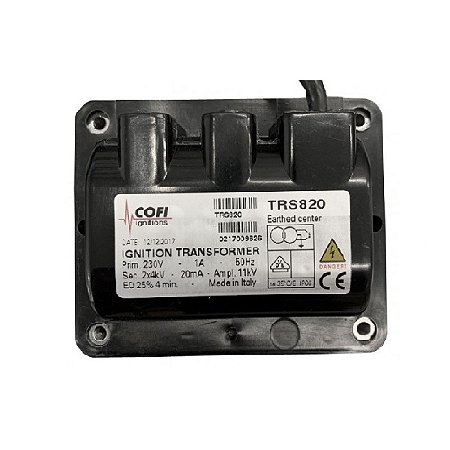 Queimadores industriais - Transformador de ignição Cofi TRS - 820