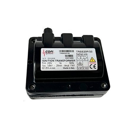 Queimadores industriais - Transformador de ignição Cofi TRS - 820P/33