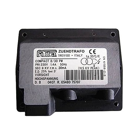 Queimadores industriais - Transformador de ignição FIDA - 8/30 PM