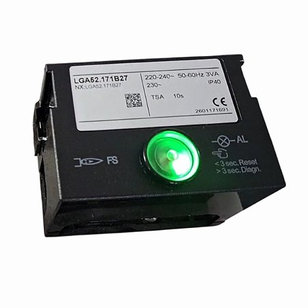 Queimadores industriais - Programador de chamas M&A Queimadores LGA52.171B27