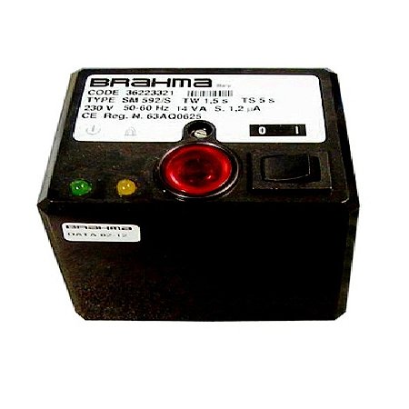 Queimadores industriais - Programador de chamas Brahma SM 592/S tw1,5 ts5