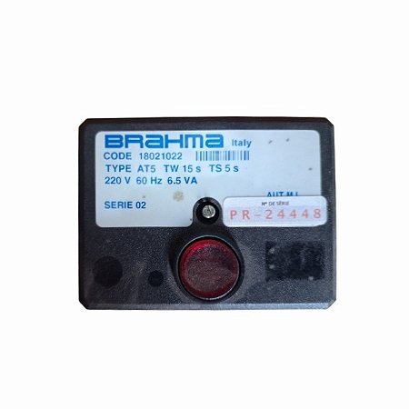 Queimadores industriais - Programador de chamas Brahma AT5 tw15 ts5
