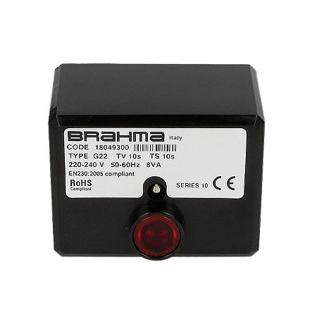 Queimadores industriais - Programador de chamas Brahma G22 tv10 ts10