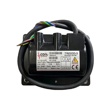 Queimadores industriais - Transformador de ignição Cofi TRE 820 /3