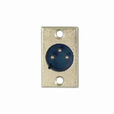 Equipamentos para pintura eletrostática a pó - Conector Cannon 3 pinos macho