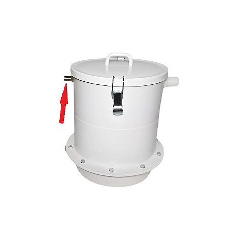 Equipamentos para pintura eletrostática a pó - Espigão Saída do Pó do Tanque