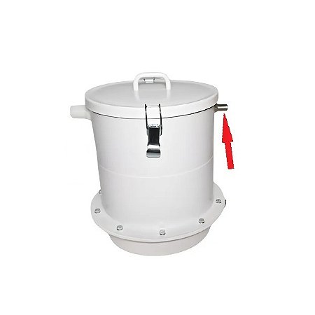 Equipamentos para pintura eletrostática a pó - Niple do Tanque (Metálico Porca + Espigão)