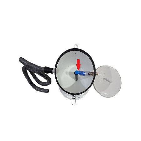 Equipamentos para pintura eletrostática a pó - Conjunto de Sucção de Tinta (Pescador Tq. Pó)