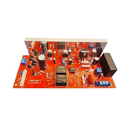Equipamentos para pintura eletrostática a pó - Placa osciladora 12 pinos – TCA R3-3 Vermelha