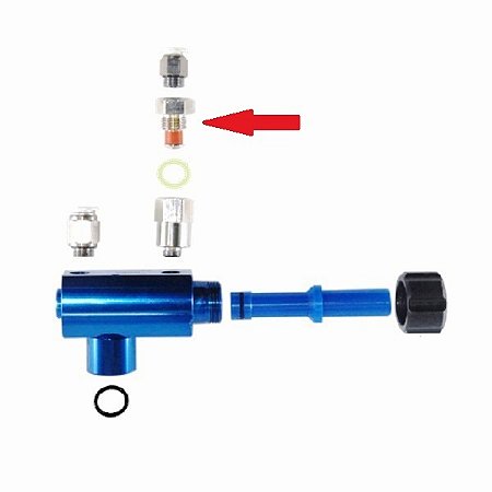 Equipamentos para pintura eletrostática a pó - Válvula de retenção