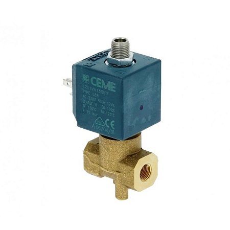 Queimadores industriais - Válvula solen. CEME 6211 NC 230V-50HZ D1/8''