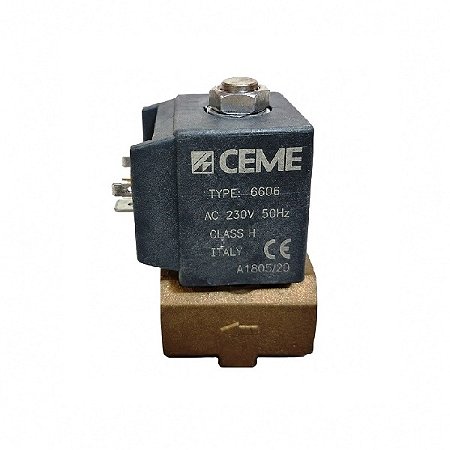 Queimadores industriais - Válvula solen. CEME 6606 NC 230V-60HZ D3/8"
