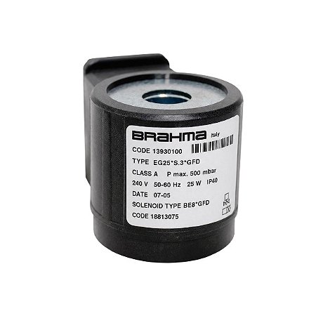 Queimadores industriais - Bobina BRAHMA Código BE 8*GFD - 220V-50/60HZ
