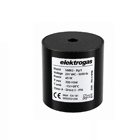 Queimadores industriais - Bobina ELEKTROGÁS VMR 3 VML 3 - RP 1” - 200 mBar 230V 50-60Hz