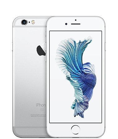 APPLE IPHONE 6S 16GB NOVO SILVER COM 2 ANOS DE GARANTIA