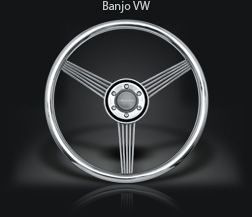 Volante em Aço Inox