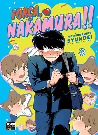 Mangá Força, Nakamura!! KIT VOL 1 E 2 New Pop novo lacrado Boys