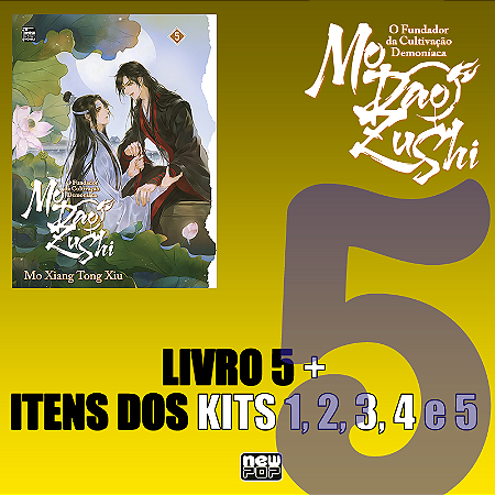 Mo Dao Zu Shi: O Fundador da Cultivação Demoníaca - Livro 5 (com Itens Exclusivos 1, 2, 3, 4 e 5)