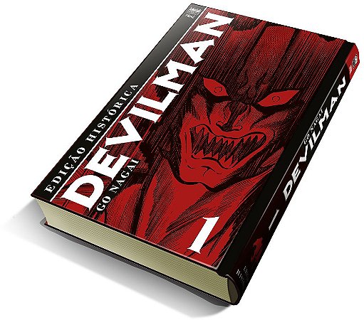 Devilman vol. 1 (Edição Histórica) com marcador de página