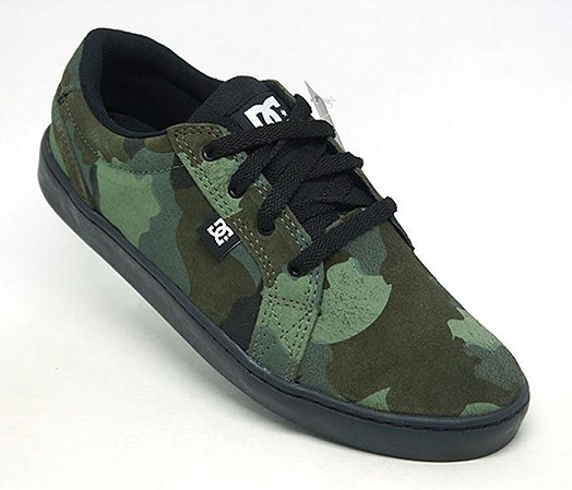 tenis dc camuflado