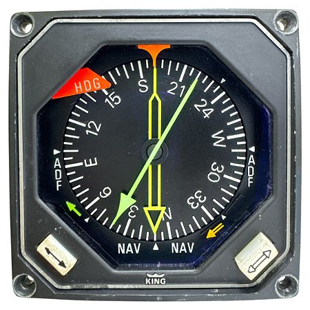 RMI RADIO MAGNETIC INDICATOR - KNI 582 - KING (P/N 066-3060-01 I S/N 3558)