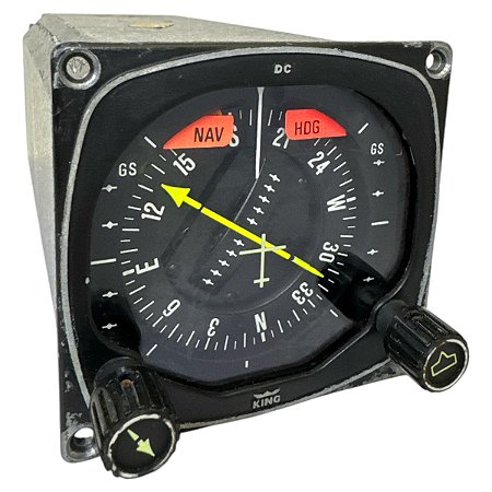HSI PICTORIAL NAVIGATION INDICATOR - KI525A -  KING (P/N 066-3046-01 I S/N 25077)