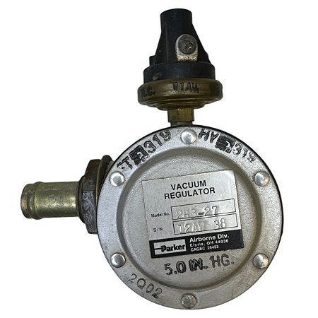 VACUUM REGULATION VALVE - 2H3-27 - PARKER - (P/N 2H3-27 I S/N 12AW38)